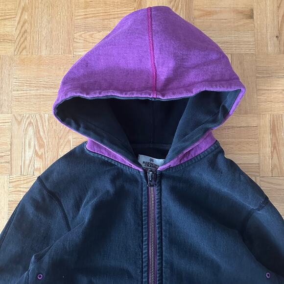 Reigning Champ Two Tone Heavyweight Zip up hoodie Large (Fits Medium) - Picture 4 of 10